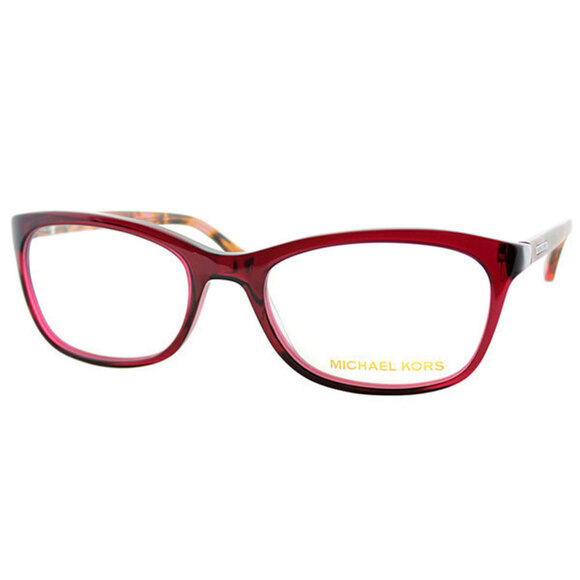 NWT MICHAEL KORS MK281 618 52 618 Burgundy Eyeglasses - Picture 1 of 2